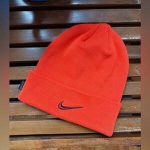 Nike Men's Orange Beanie